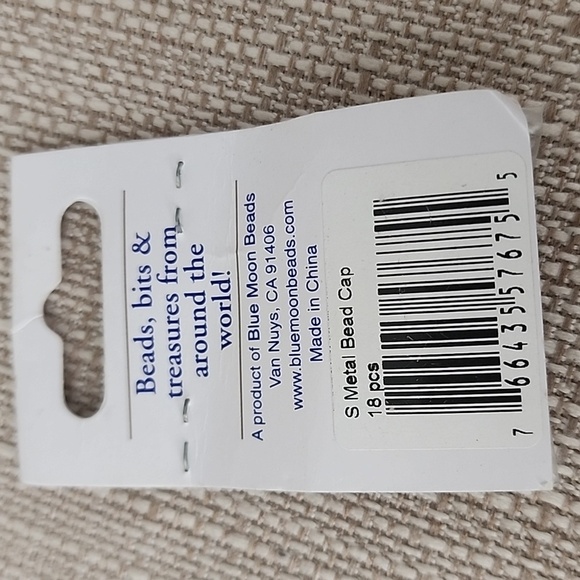 Blue Moon Beads Silver Decorative Beads - Picture 2 of 2